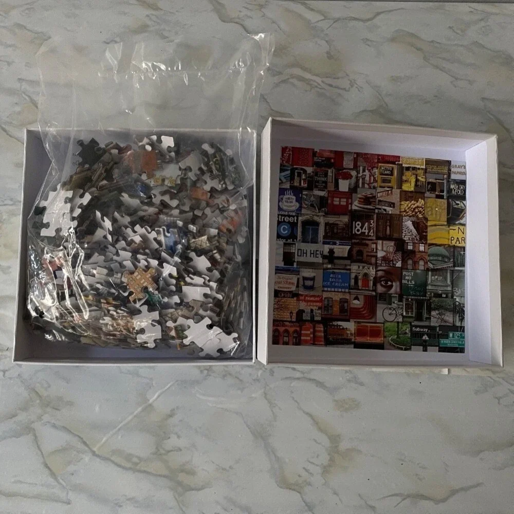 Galison New York in Color‎ 500 Piece Jigsaw Puzzle Adult Kids Family Fun New
